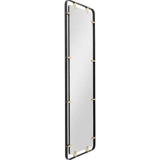 KARE Design Specchio Betsy Frame Rettangolare in Metallo 165x55  