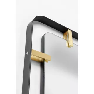 KARE Design Miroir Betsy Frame Rectangulaire Métal 165x55  