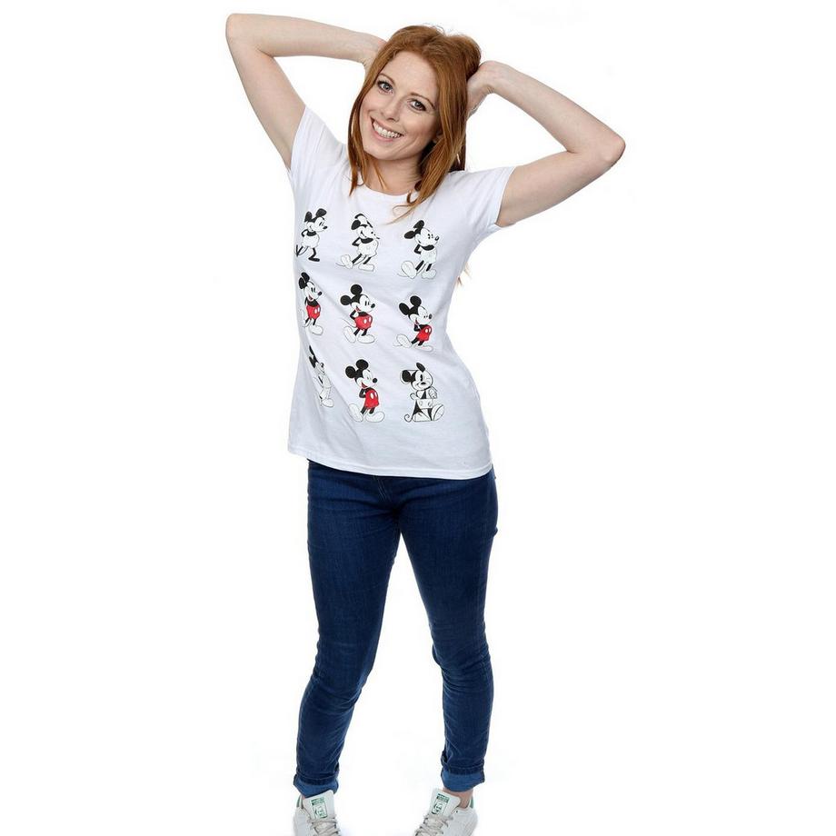 Disney T-shirt stampata Mickey Mouse Evolution  