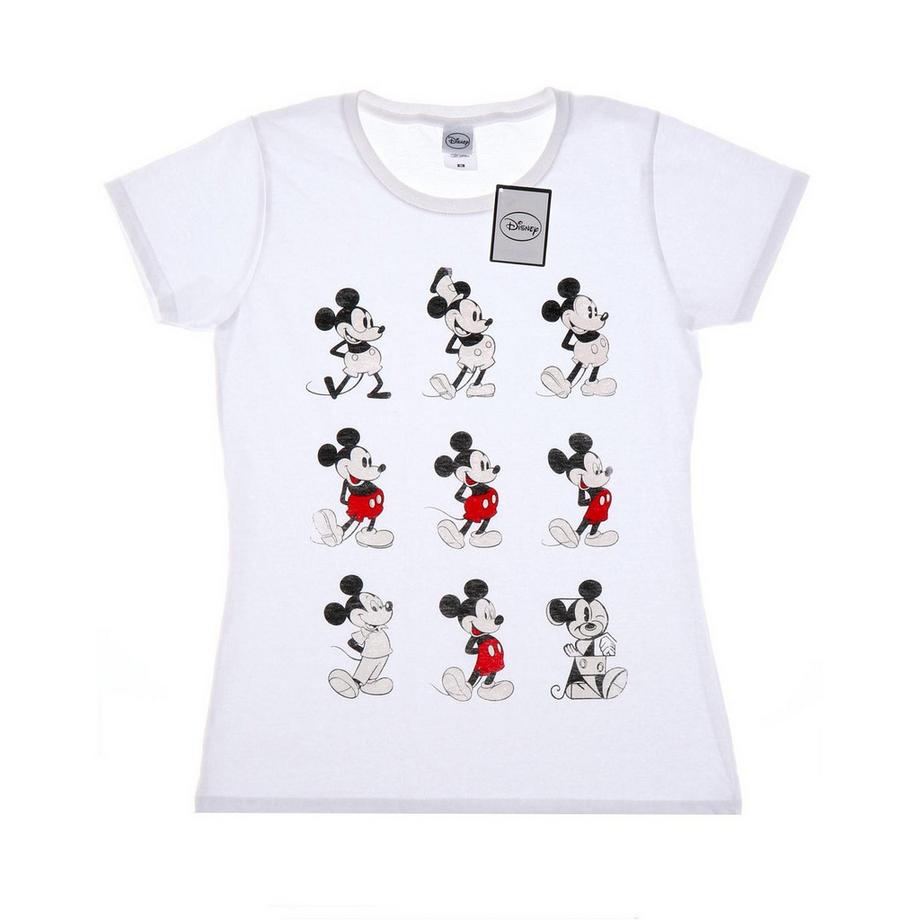 Disney T-shirt stampata Mickey Mouse Evolution  