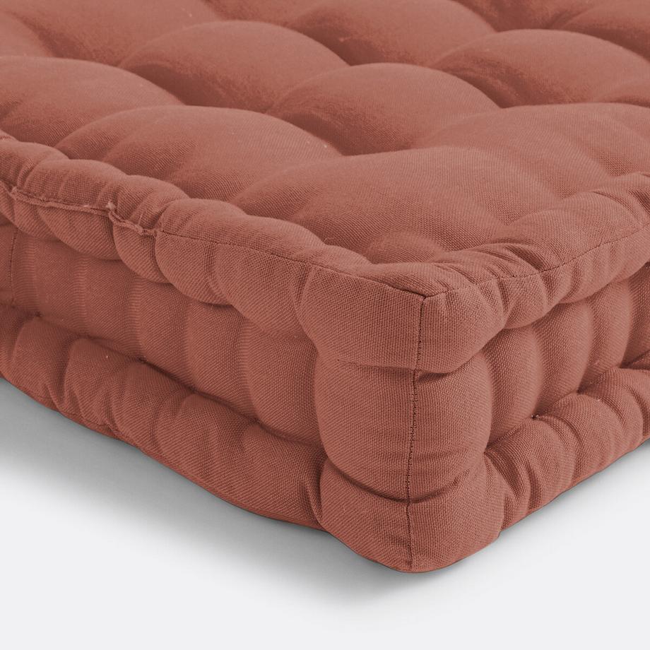 La Redoute Intérieurs Coussin de sol coton recyclé  