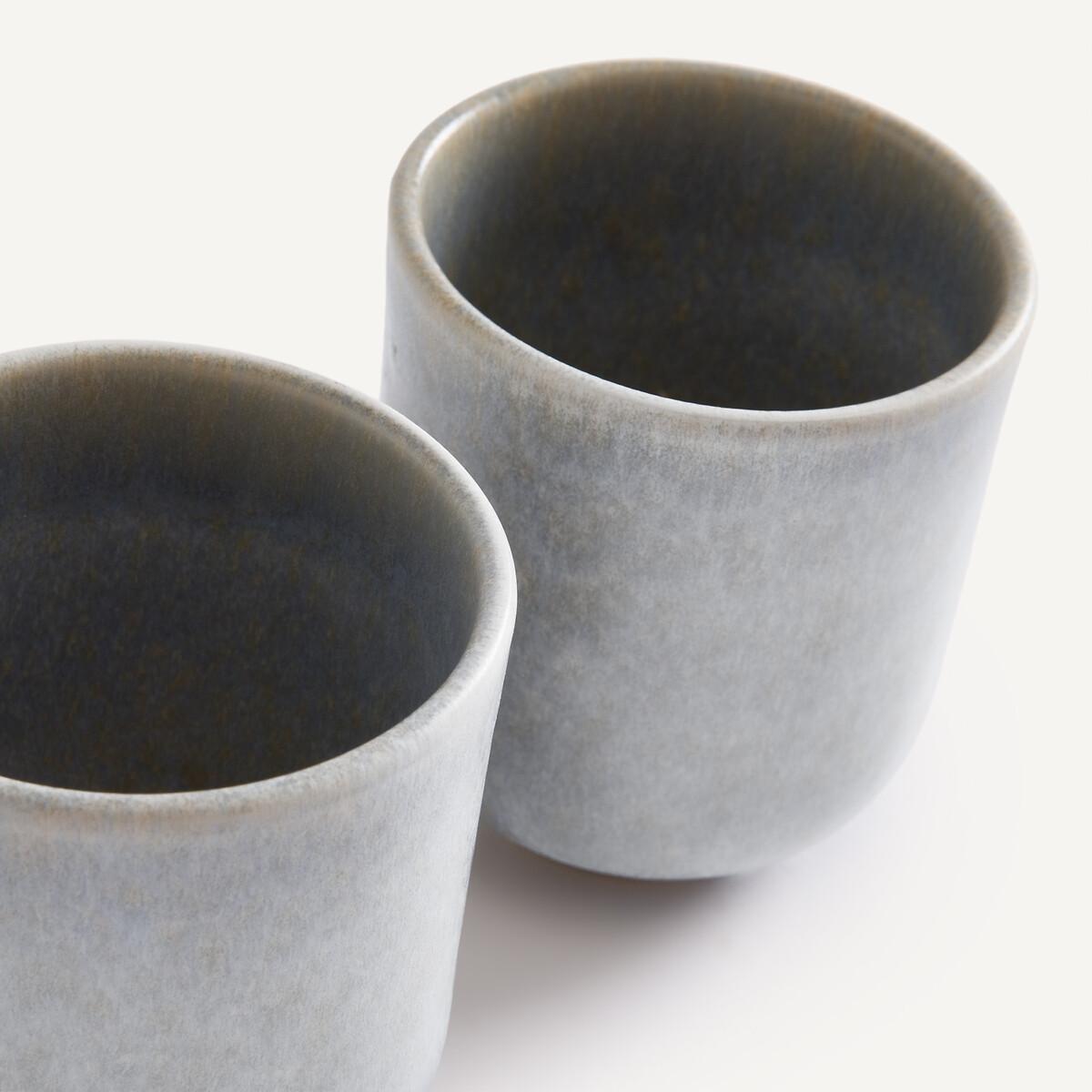 AM.PM Lot de 4 tasses en grès émaillé mat  