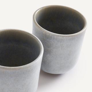 AM.PM Lot de 4 tasses en grès émaillé mat  