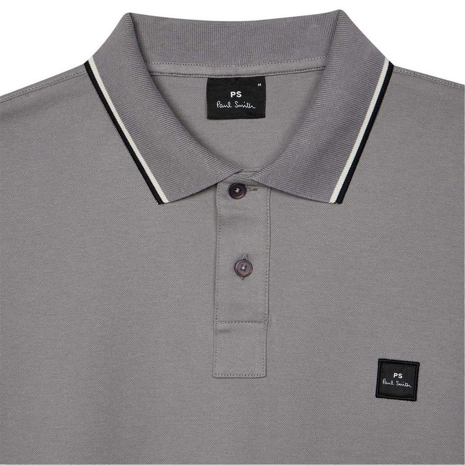 PAUL SMITH Maglietta Polo Logo con Bordo Contrasto  