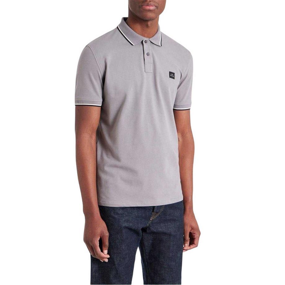 PAUL SMITH Maglietta Polo Logo con Bordo Contrasto  