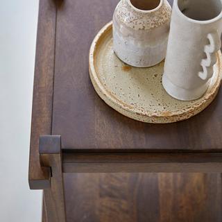 Tikamoon Beistelltisch aus massivem Mangoholz Arko  