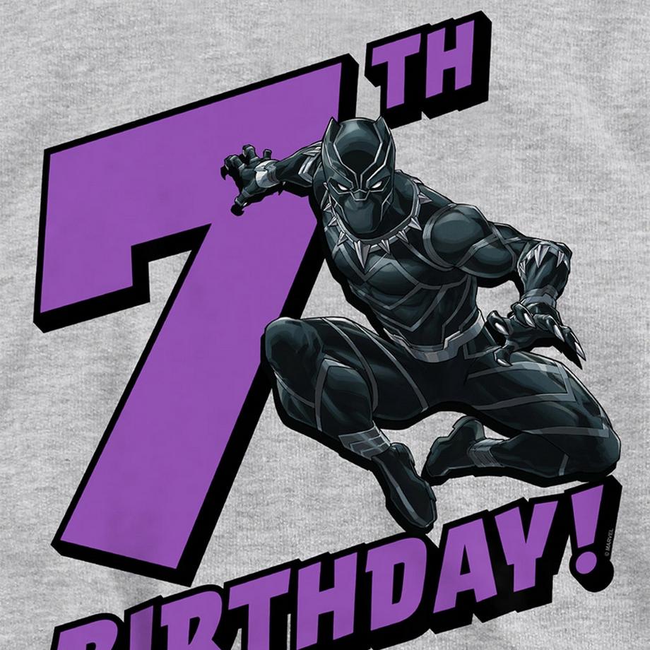 Black Panther  Sweat À Capuche 7ème Anniversaire 