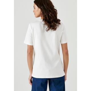 Damart  Tee-shirt fine côte pur coton. 