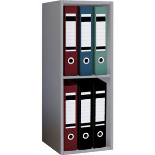 VCM Holzregal stehend | platzsparender Aktenschrank | Maße ca. H. 72 x B. 34 x T. 30 cm | Elegantes Regal stehend | Büroregal – Offas 2f  