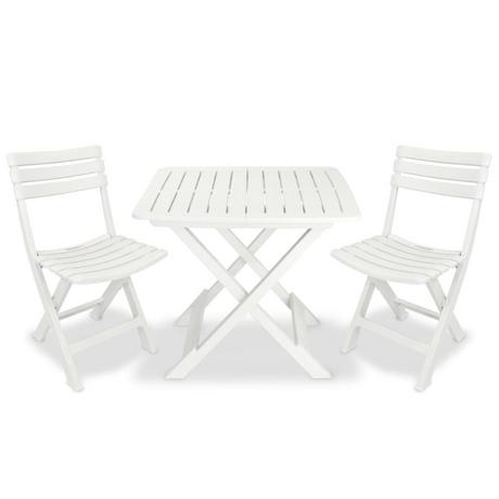 VidaXL Ensemble de bistro pour jardin  