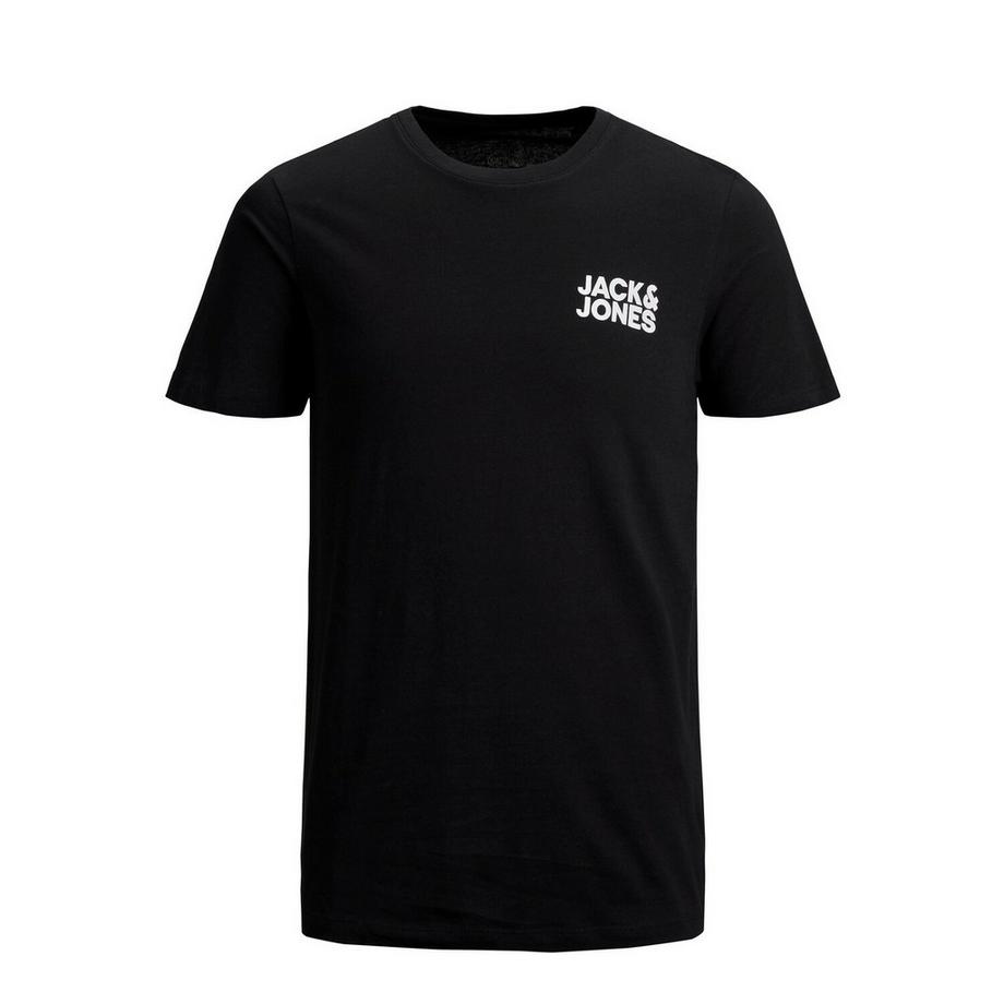 JACK & JONES Logo O-Neck T-Shirt 3er-Pack  
