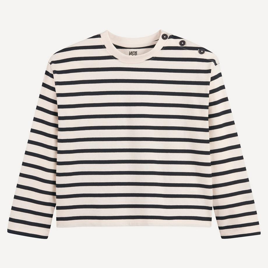 La Redoute Collections  Gestreiftes Langarmshirt 