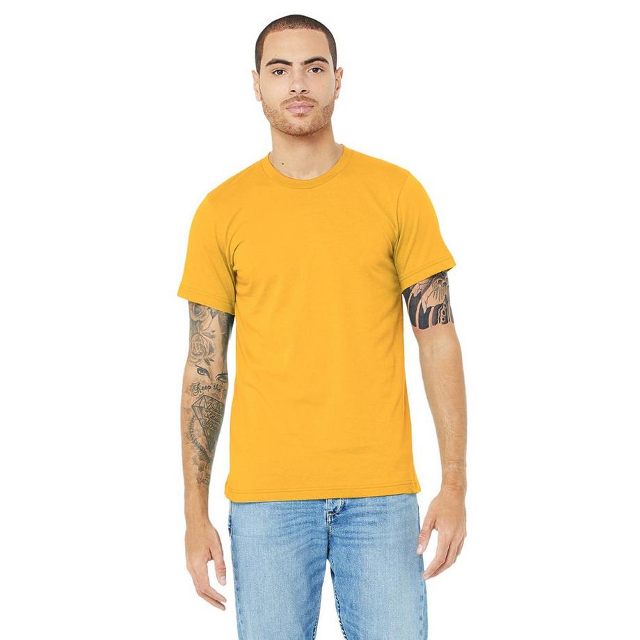 Bella + Canvas Maglietta Jersey Canvas Girocollo Maniche Corte  
