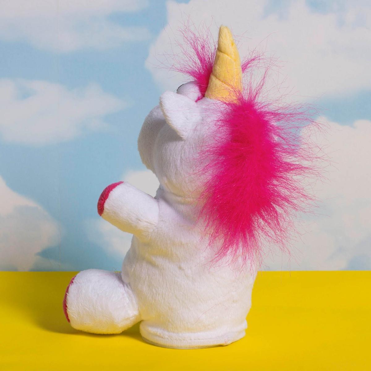 Novelty  Licorne parlante Talk Back Unicorn 