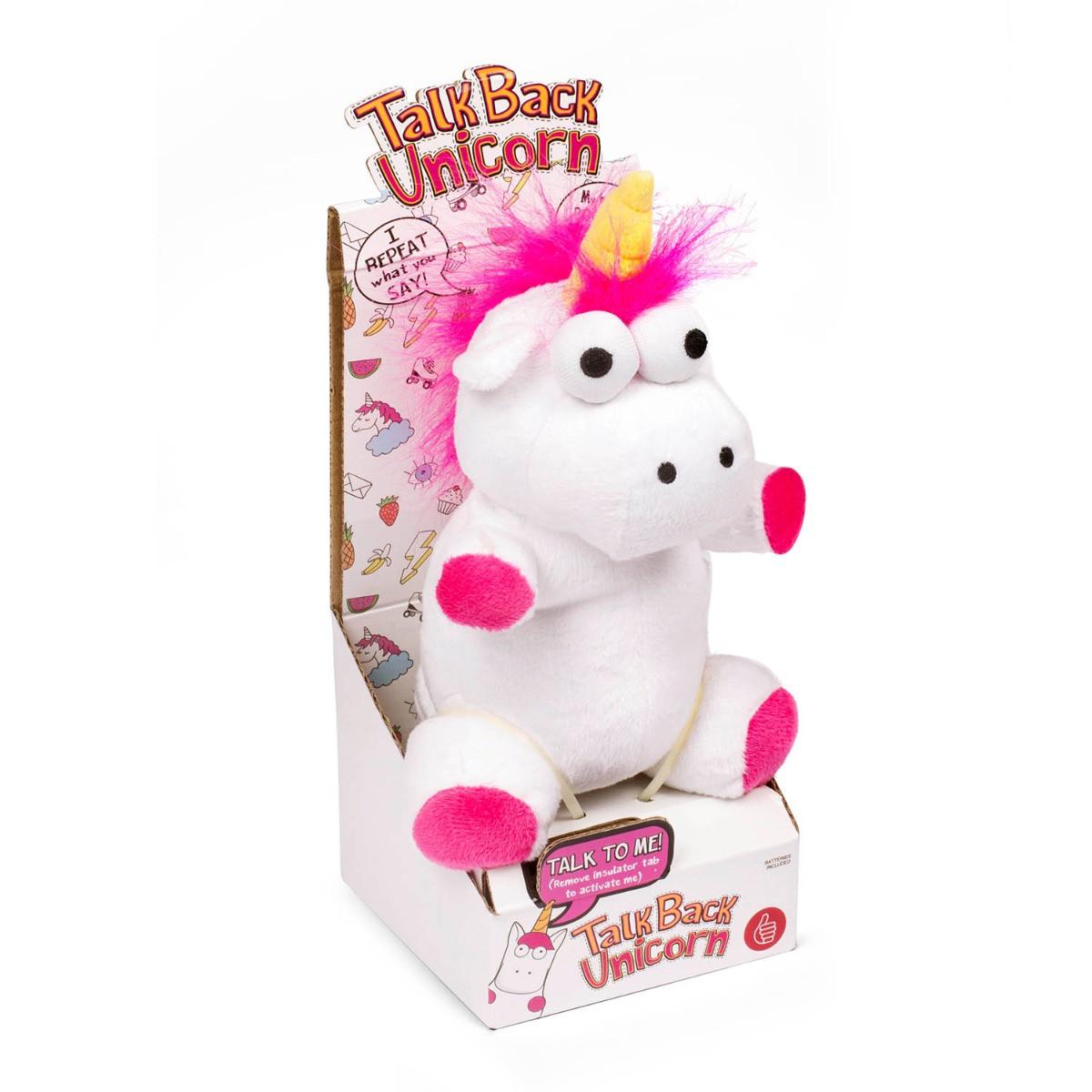 Novelty  Sprechendes Einhorn "Talk Back Unicorn" 