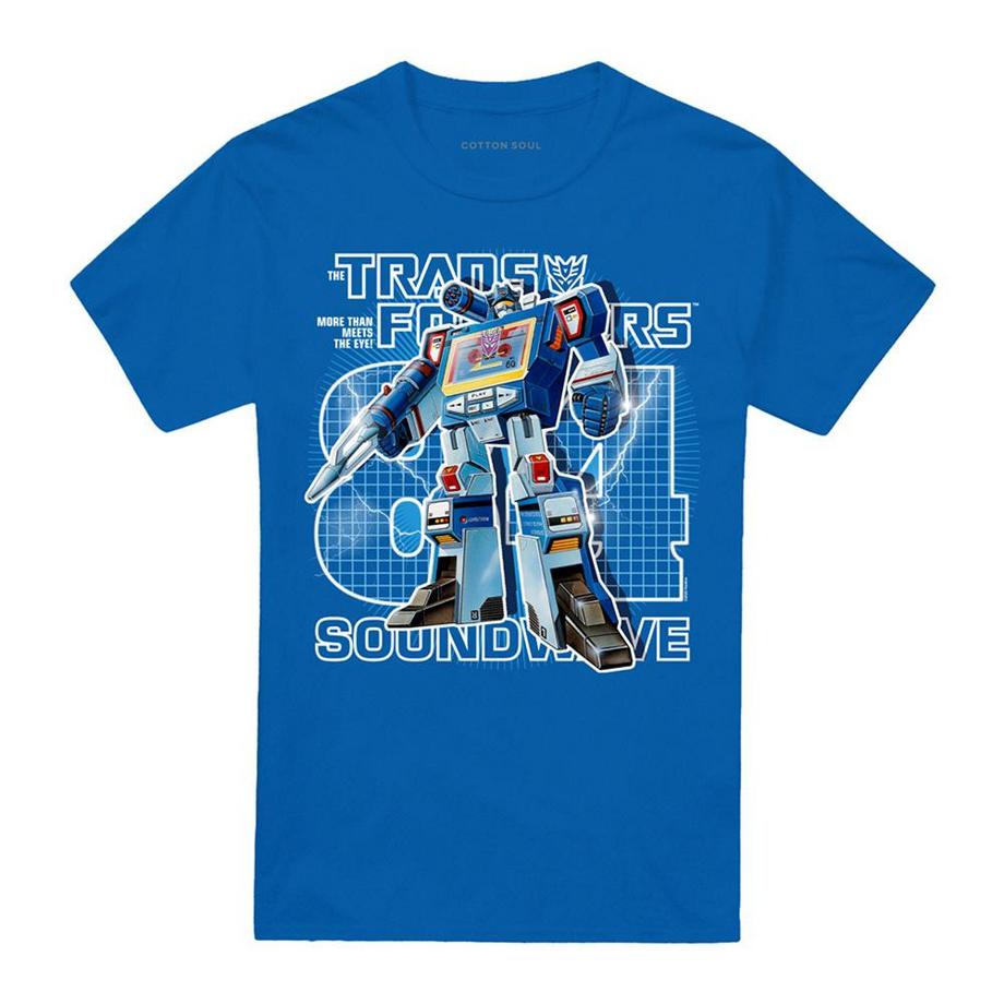 T-ShirtMotif Soundwave Generations Retro Decepticon