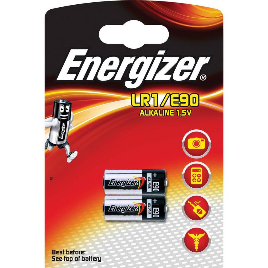 Energizer  Batteria alcalina LR1 2-blister 
