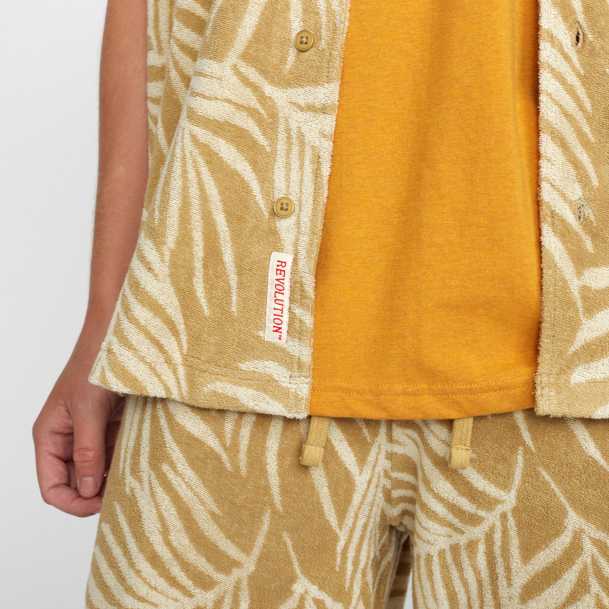 Revolution Terry Cuban Kurzarmhemd  