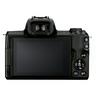 Canon  Fnac Hybrid  EOS M50 Mark II Black Pack + EF-M 15â€“45 mm f/3.5â€“6.3 IS STM Objektiv + EF-M 55â€“200 mm f/4.5â€“6.3 IS STM schwarzes Objektiv + Tasche + 16 GB SD-Karte 