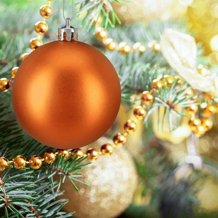 Northix Set di palline di Natale opache  