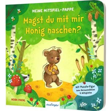 Meine Mitspiel-Pappe: Magst du mit mir Honig naschen?