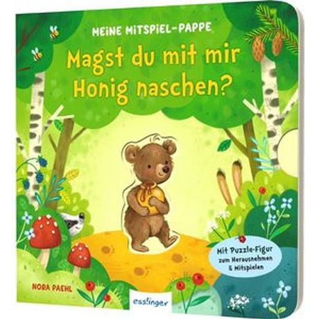 Meine Mitspiel-Pappe: Magst du mit mir Honig naschen? Paehl, Nora Copertina rigida 