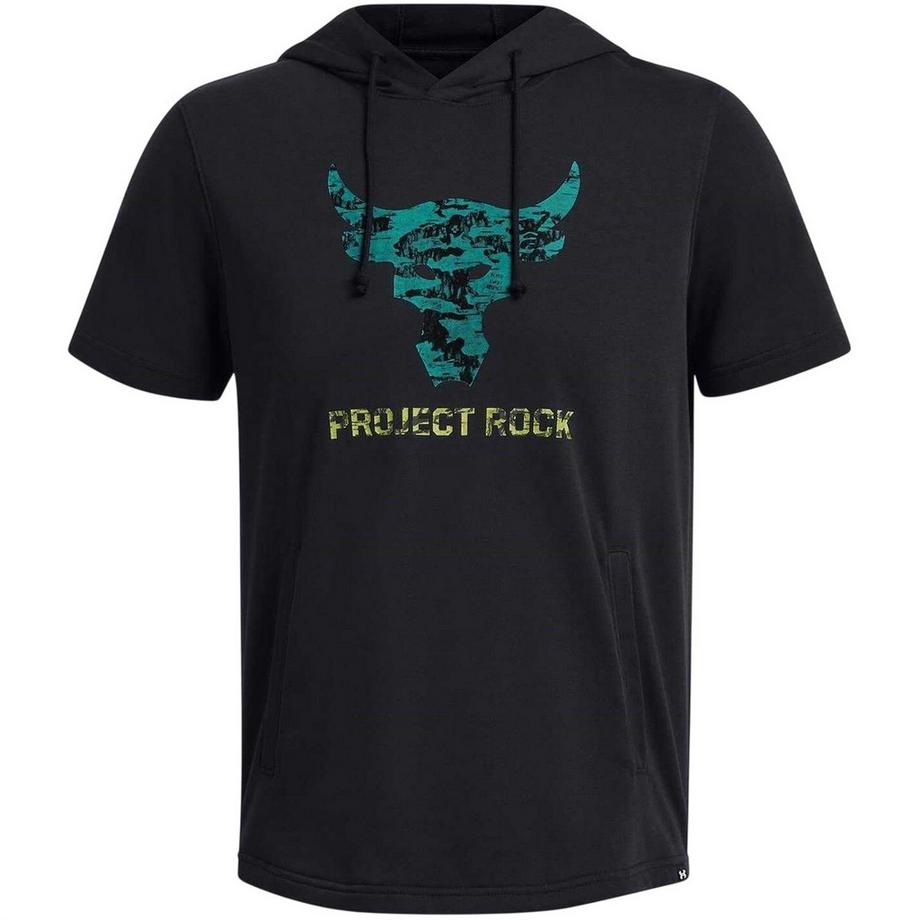 Project Rock Felpa Con Cappuccio Maniche Corte