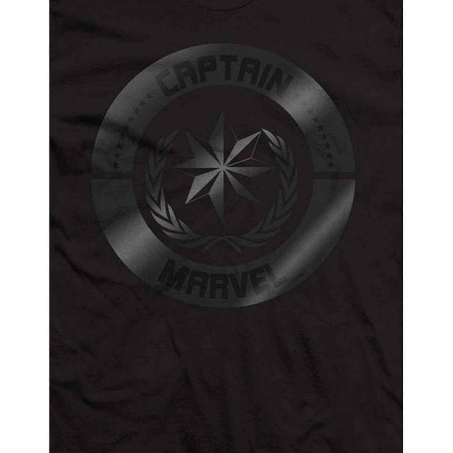 Captain Marvel Logo Print T-Shirt  