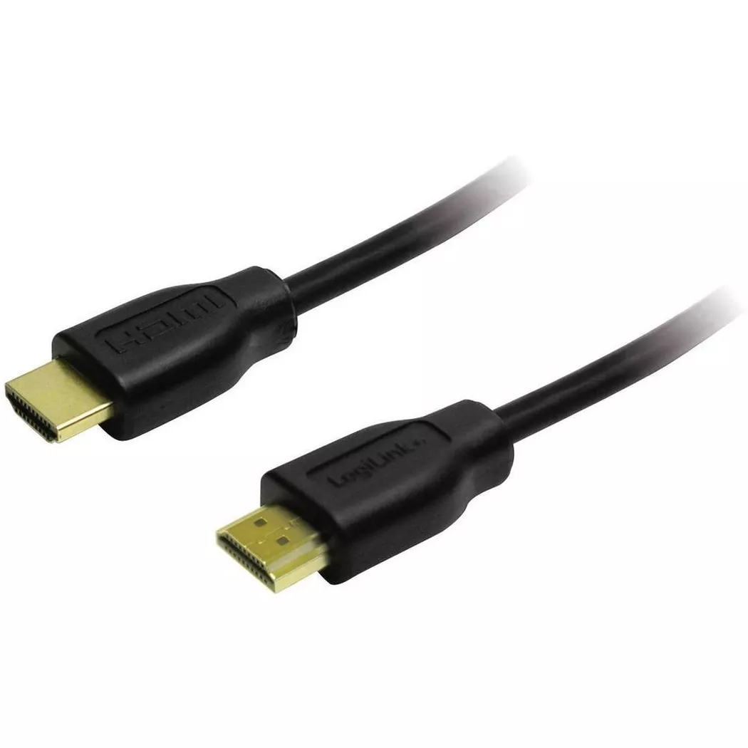 LogiLink HDMI/HDMI, 20m HDMI-Kabel HDMI Typ A (Standard) Schwarz