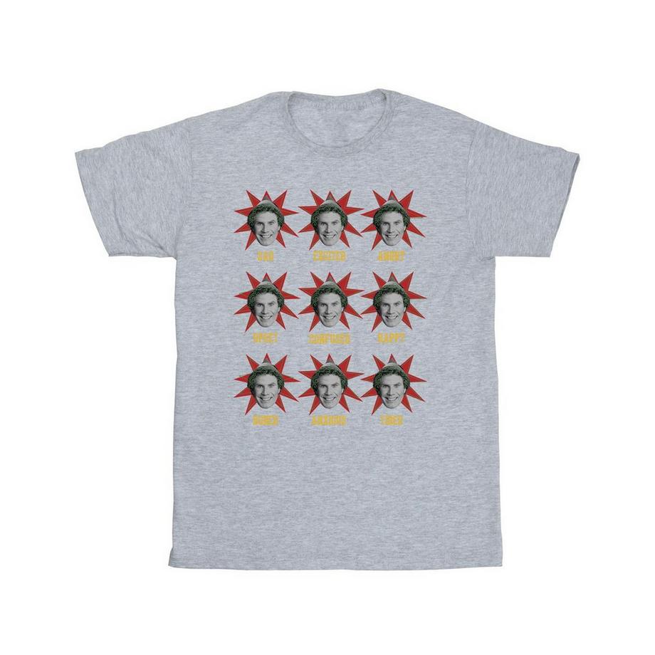 Elf Many Moods Of Buddy T-Shirt  