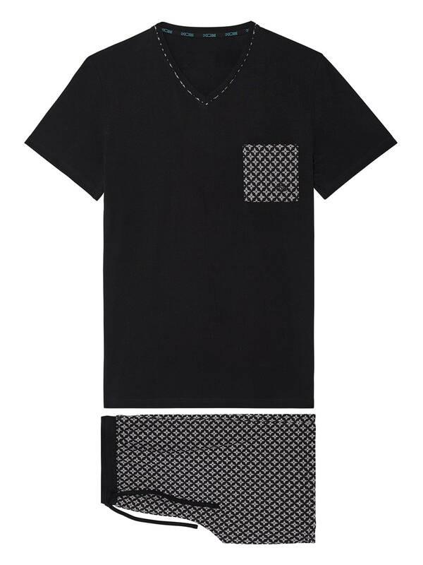 HOM Vince Kurzarm Pyjama Set  