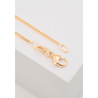 MUAU Schmuck  Collier Venezianer Rotgold 750, 1mm, 50cm 