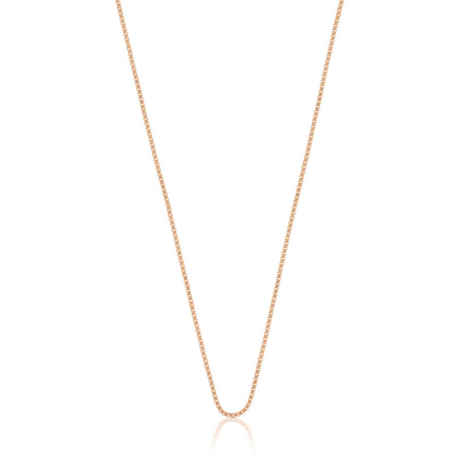 Collier Venezianer Rotgold 750, 1mm, 50cm