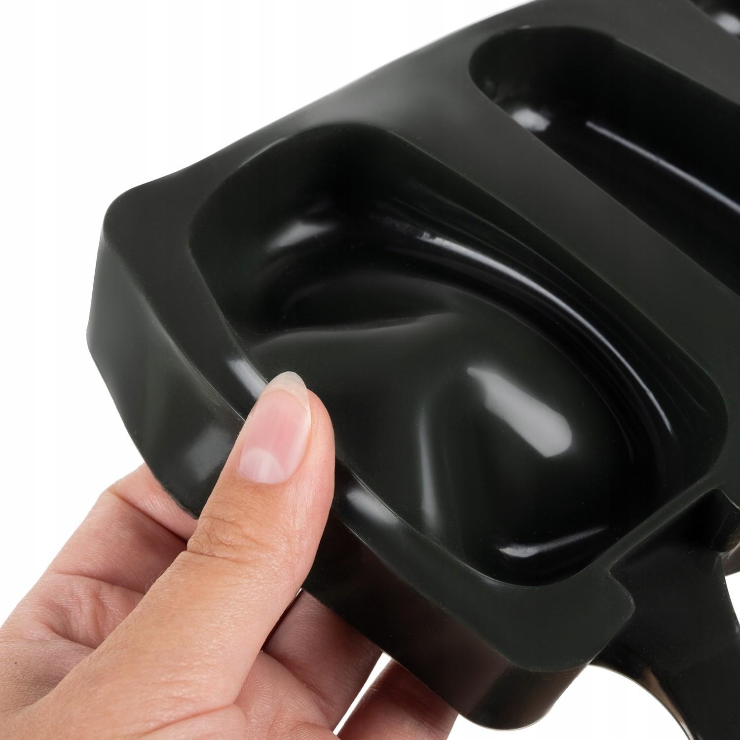 Ruhhy Stampo per gelato in silicone - 4 gelati - 50 stecchi  