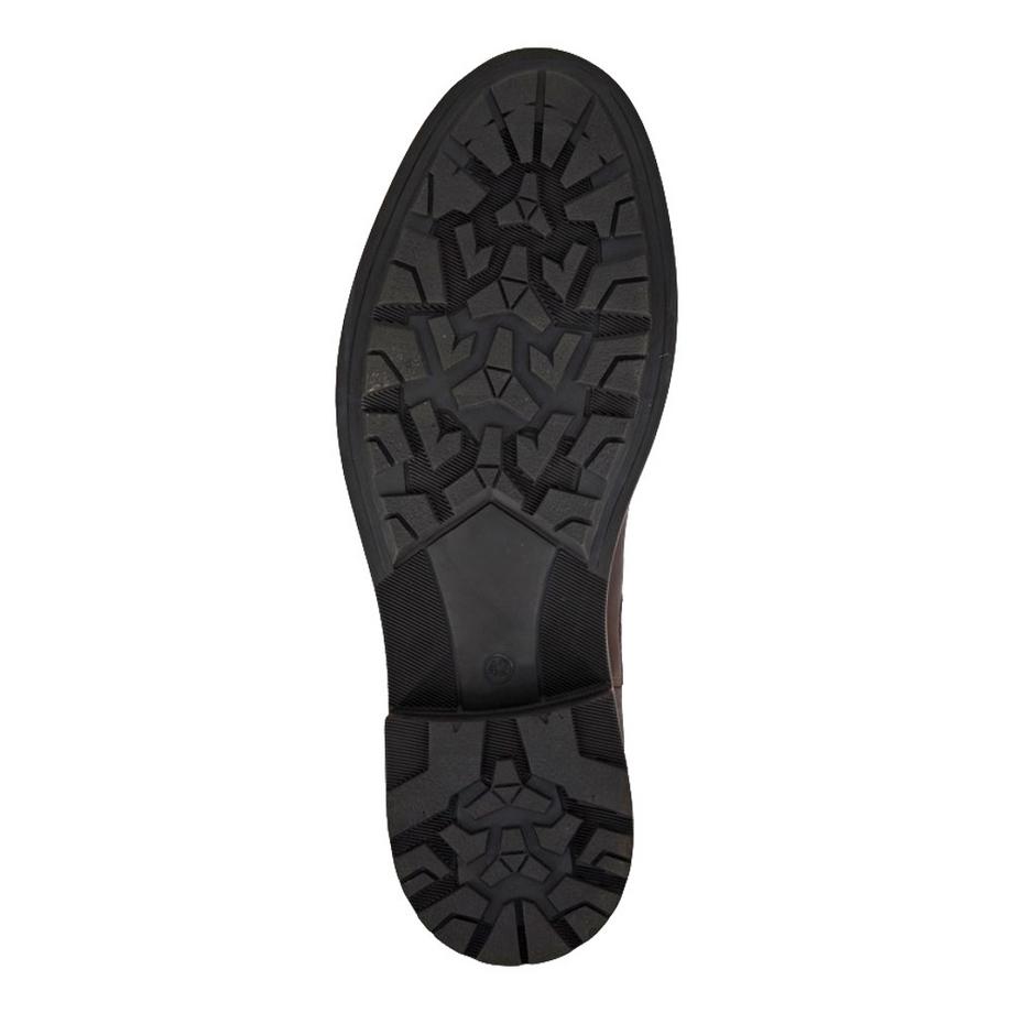 Roamers Bottines Chelsea en Cuir Ciré  