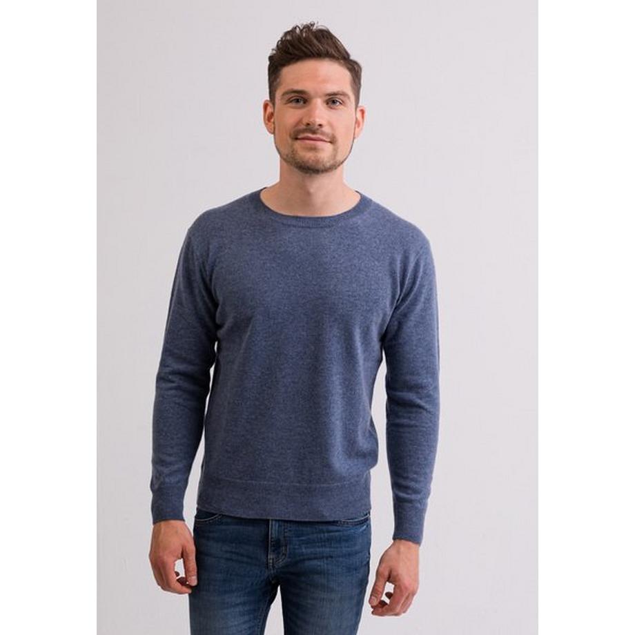 CASH-MERE.CH Kaschmir Rundhals Pullover  