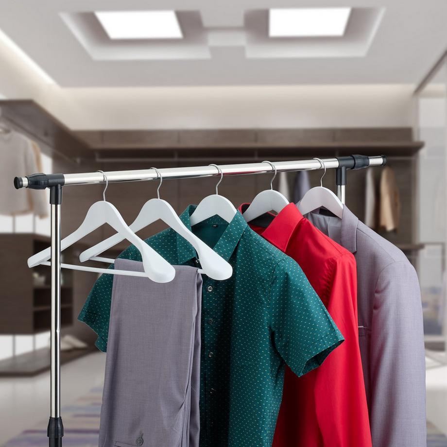 Northix Grucce in legno per abiti, set da 5  