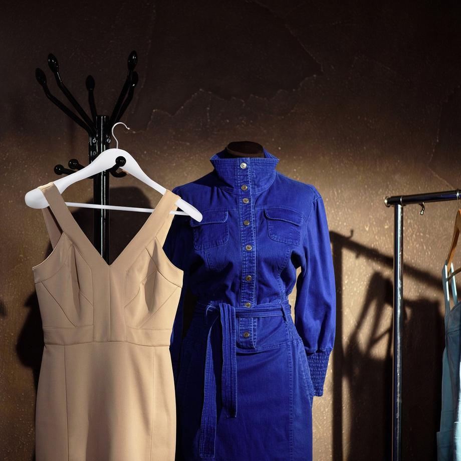 Northix Grucce in legno per abiti, set da 5  