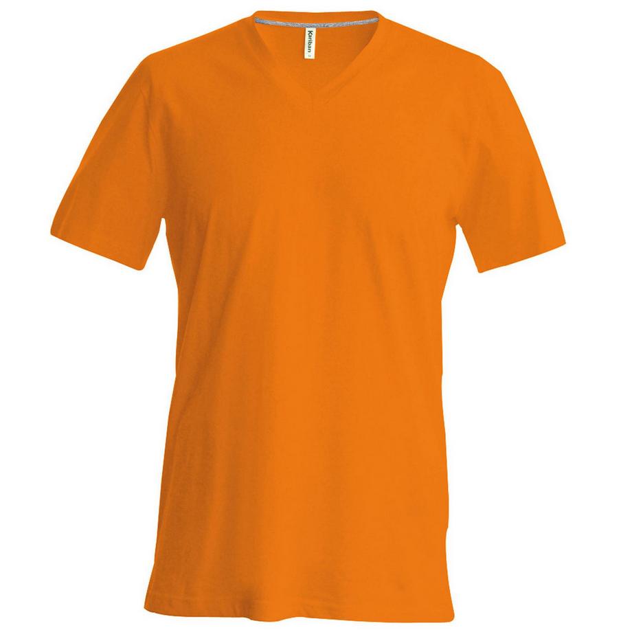 T-ShirtÀ Manches Courtes Et Col En V Coupe Cintrée