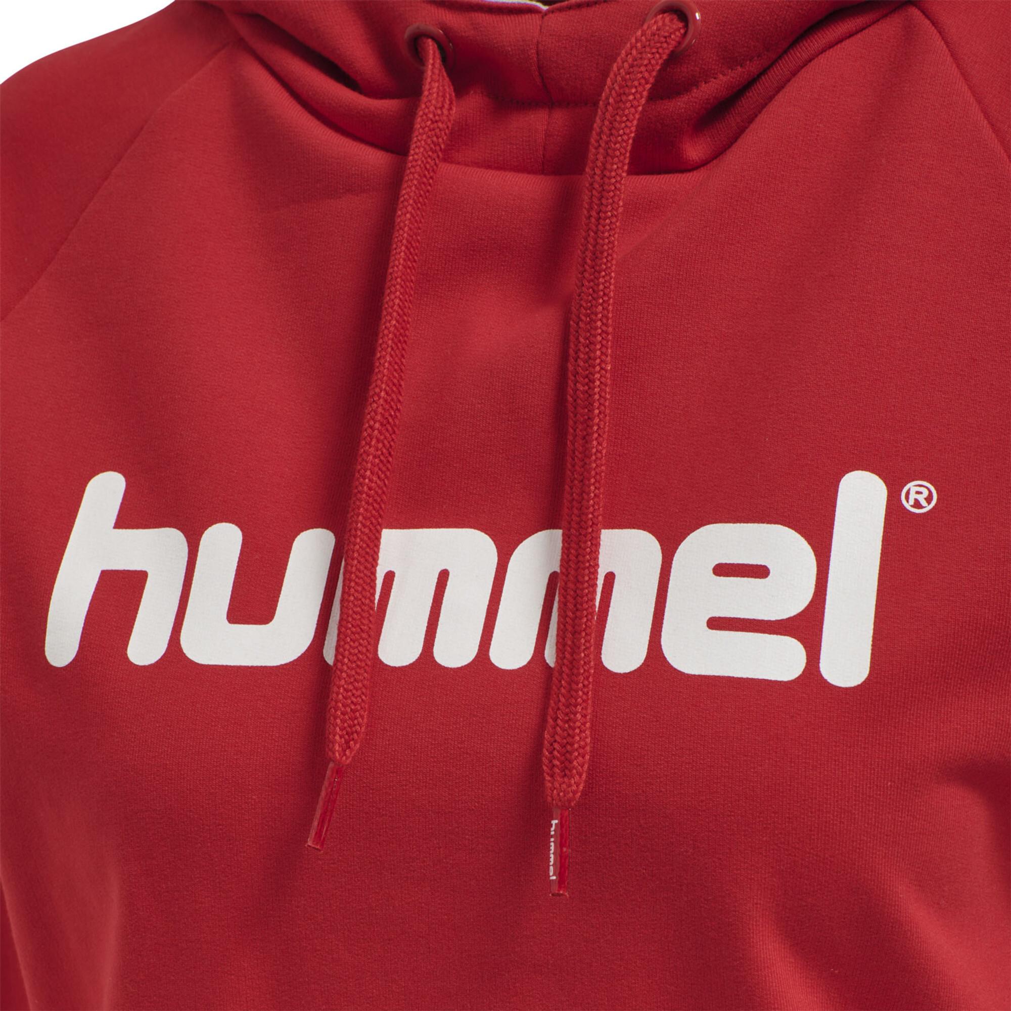 Hummel  sweatshirt à capuche cotton logo 