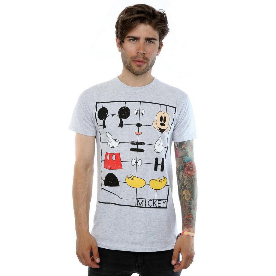 Disney Mickey Mouse T-shirt démonté  
