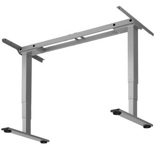 Tectake Tischgestell Twain höhenverstellbar 110-168x60x60-125cm  