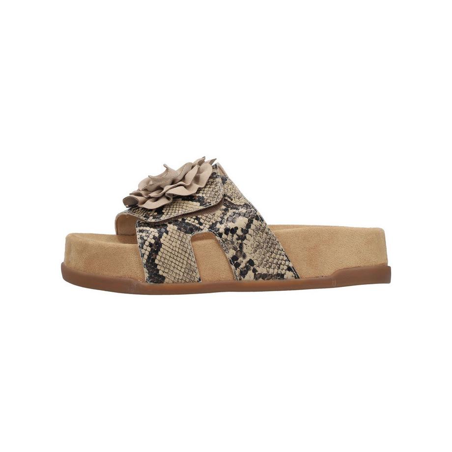 Rieker Pantofole con applicazione floreale  