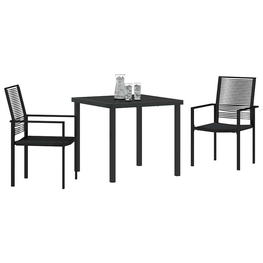 VidaXL Set da Pranzo per Giardino PVC  
