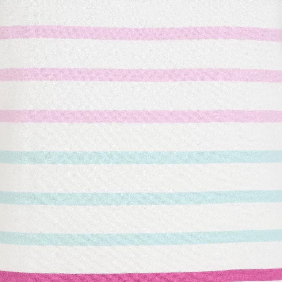 Lazy Jacks Robe T-shirt longue rayée  