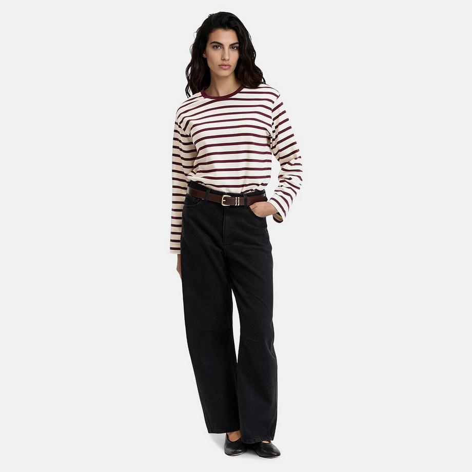 La Redoute Collections Wide Barrel Jeans  