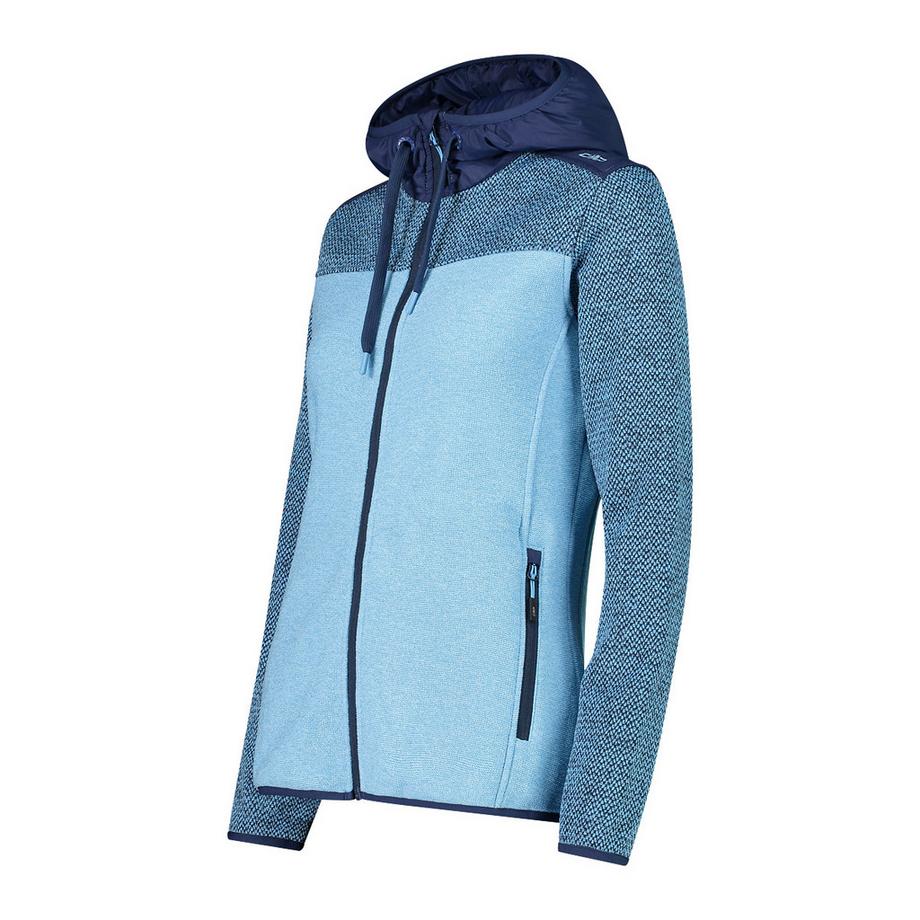 CMP Sweatshirt à capuche Tricot Tech Jacquard  