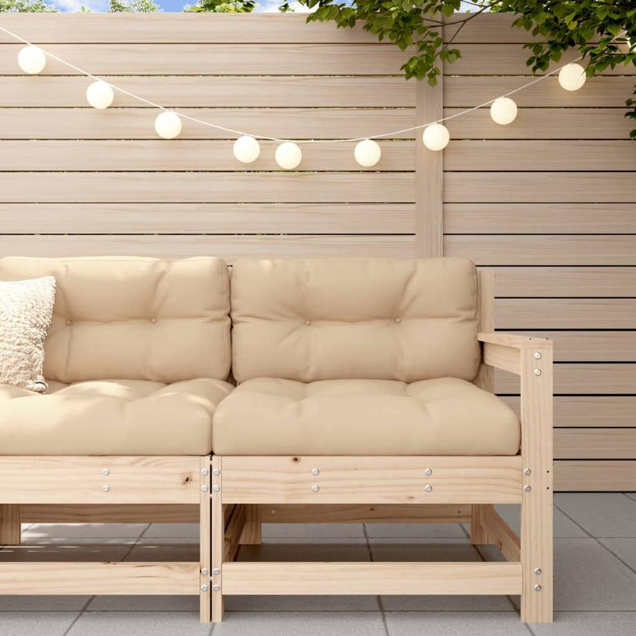 VidaXL Chaise de jardin bois de pin  