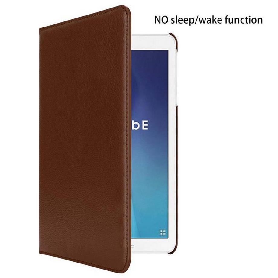 Cadorabo  Housse pour tablette compatible avec Samsung Galaxy Tab E (9.6 Zoll) - Coque de protection SANS Auto Wake Up avec fonction de support et fermeture par bande élastique 
