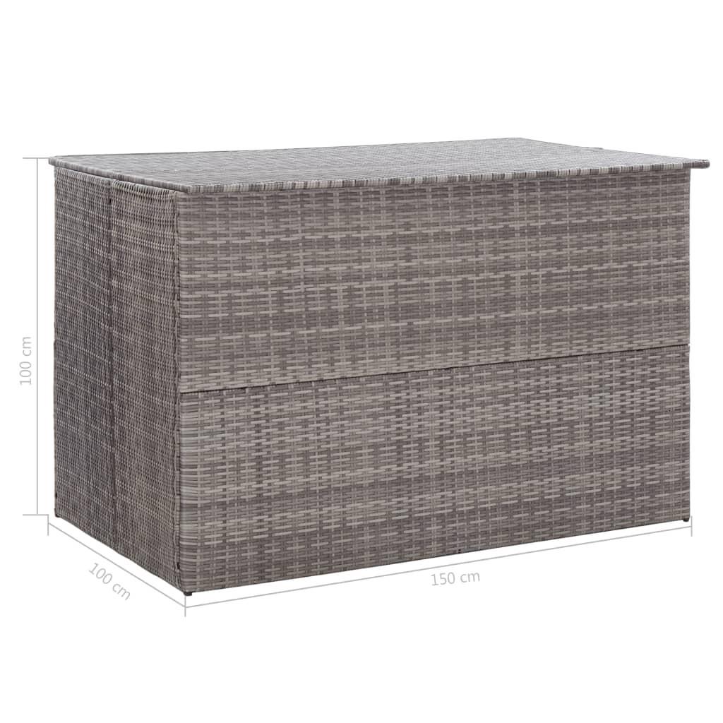 VidaXL Gartenbox poly-rattan  